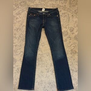 True Religion Johnny Vintage Y2K Made in USA Jeans 29 Low Rise Bootcut